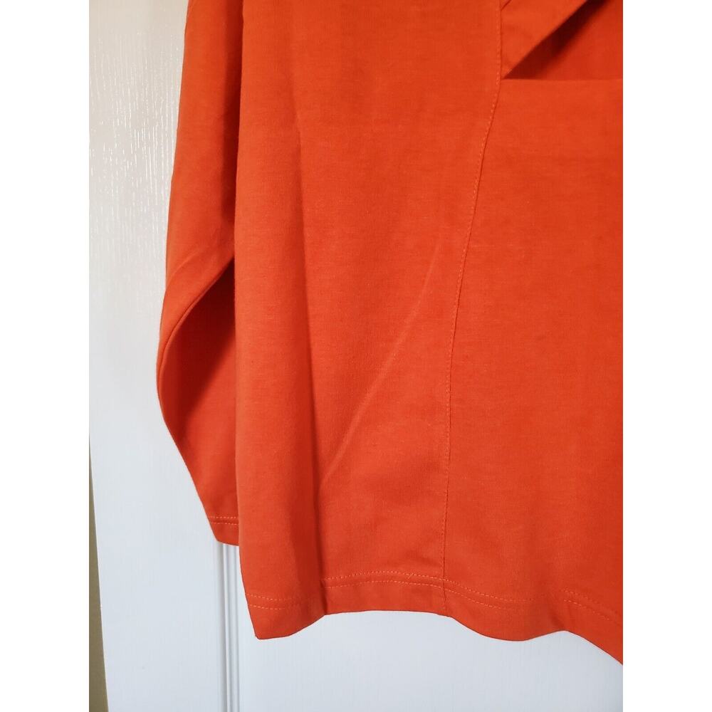 Vintage Together! Orange Long Sleeve T-Shirt, NWT Deadstock Women's Size Large - Picture 9 of 10